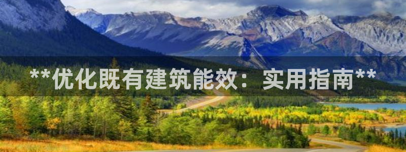 e尊国际的手机登录网站：**优化既有建筑能效：实用指南**