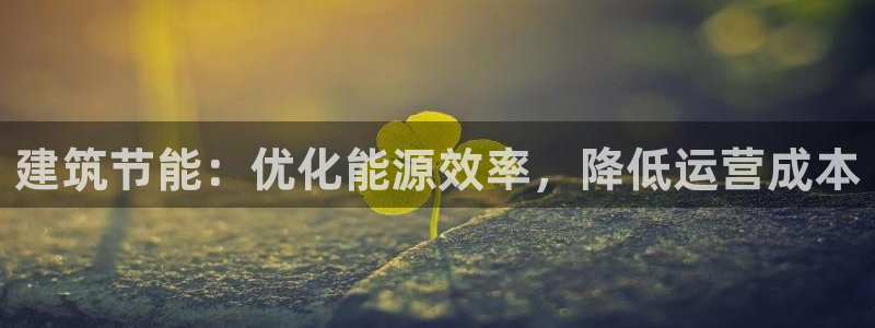 e尊国际-可可计划：建筑节能：优化能源效率，降低运营成本