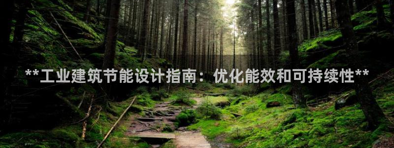 E尊国际网站：**工业建筑节能设计指南：优化能效和可持续性**