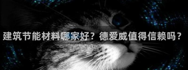 e尊国际-e尊国际官网：建筑节能材料哪家好？德爱威值得信赖吗？