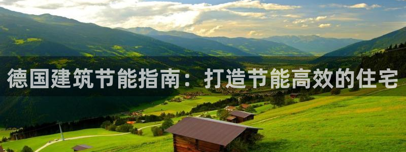e尊国际客户端：德国建筑节能指南：打造节能高效的住宅