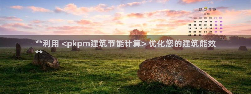 e尊国际客户端下载：**利用 <pkpm建筑节能计算> 优化您的建筑能效
**