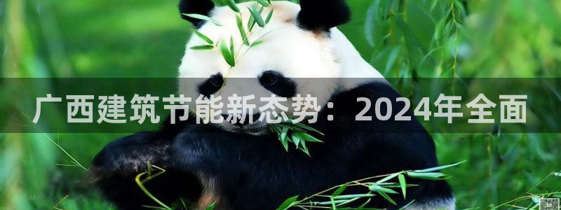 e尊国际官网app：广西建筑节能新态势：2024年全面