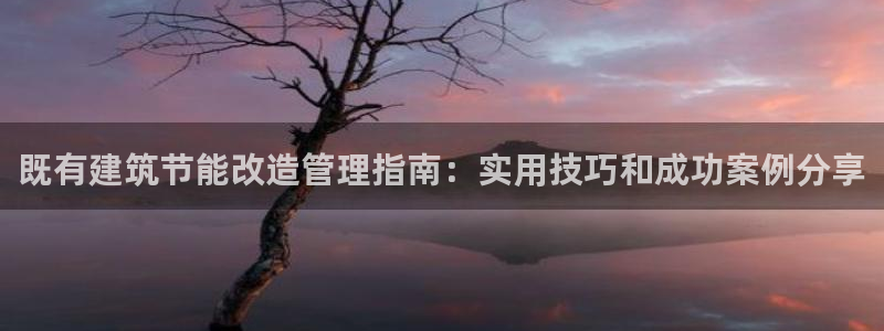 e尊国际客户端下载：既有建筑节能改造管理指南：实用技巧和成功案例分享